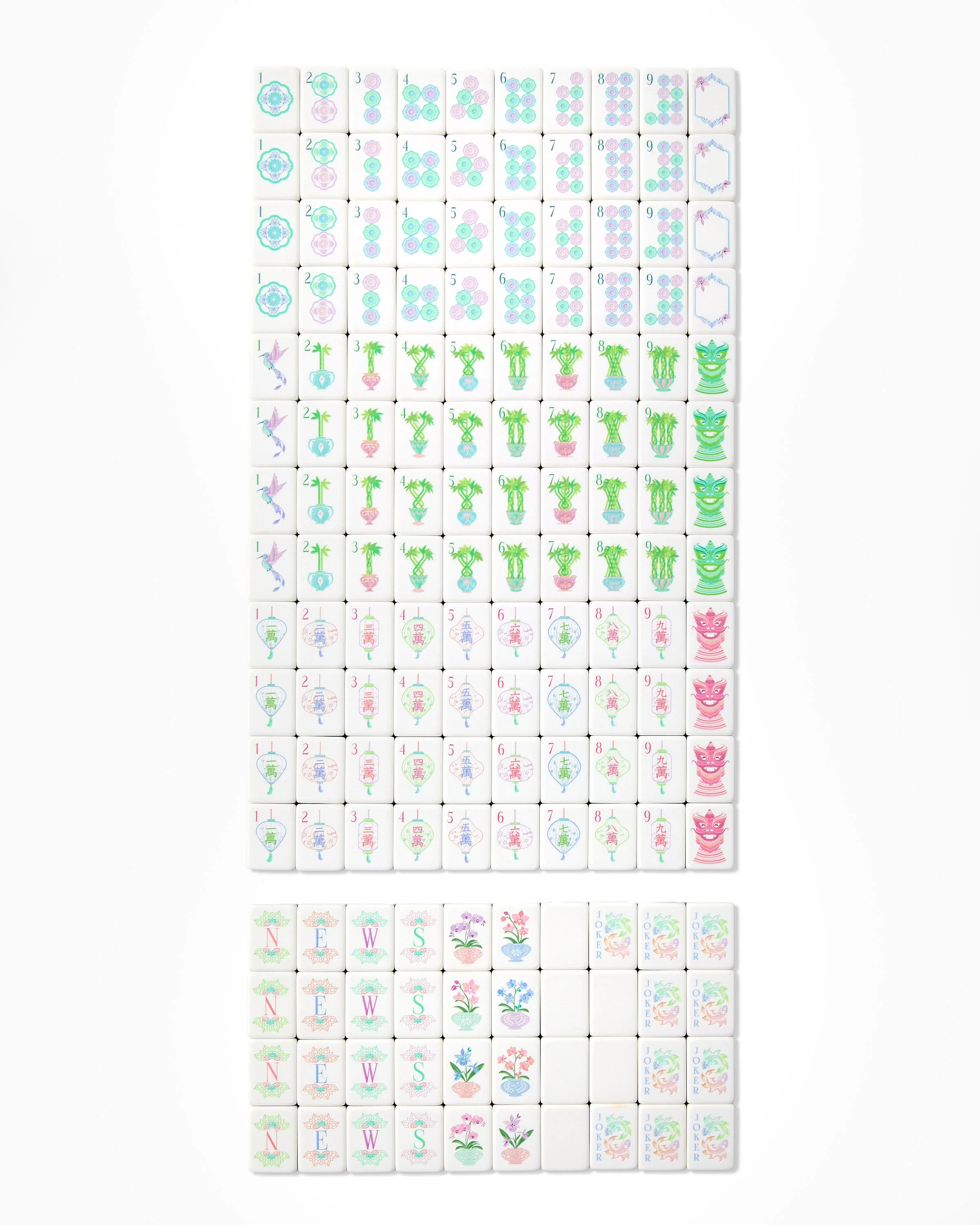 Moonlight Mahjong Tiles - Image 2
