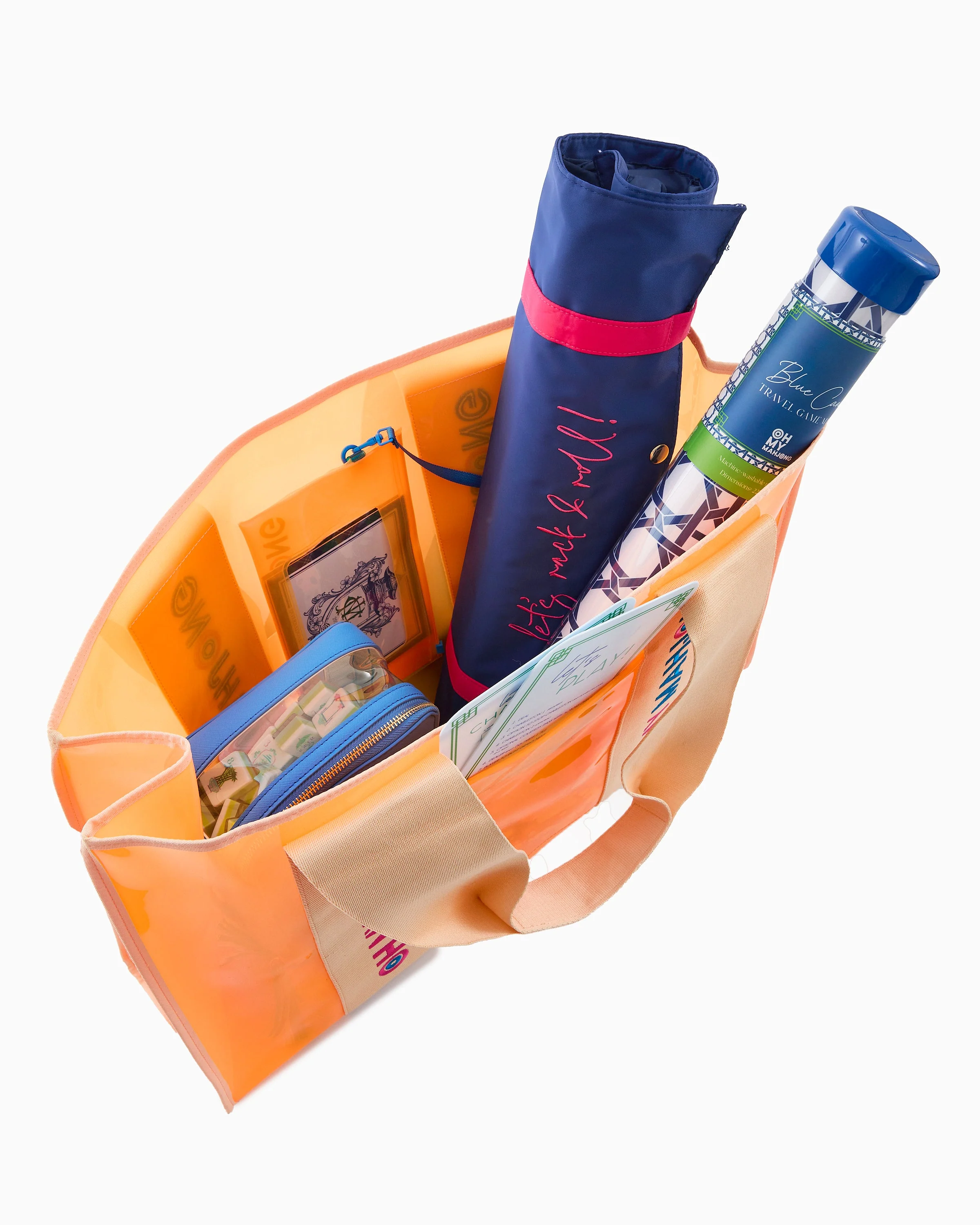 Orange Beach Bag - Image 3